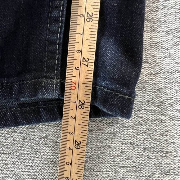 Riders By Lee Jeans Women 10P Blue Dark Wash Tapered Mid Rise Denim - Picture 8 of 14